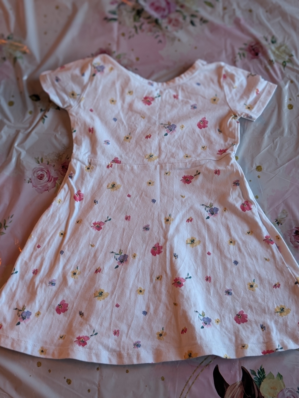 GAP Kids Floral T-Shirt Dress/ 3T